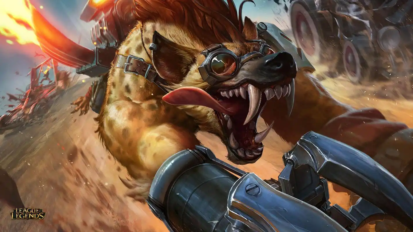 游戏《英雄联盟》嗜血猎手高清图片桌面壁纸