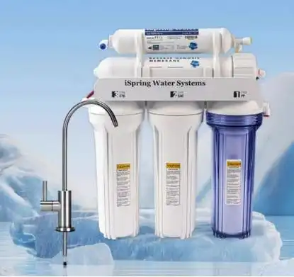 ispring爱诗普霖女神节特惠新款通用滤芯反渗透净水器带回家