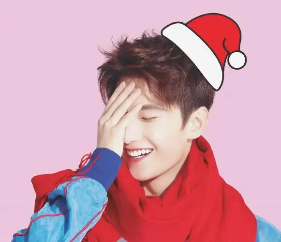 杨洋 圣诞小羊 可爱!