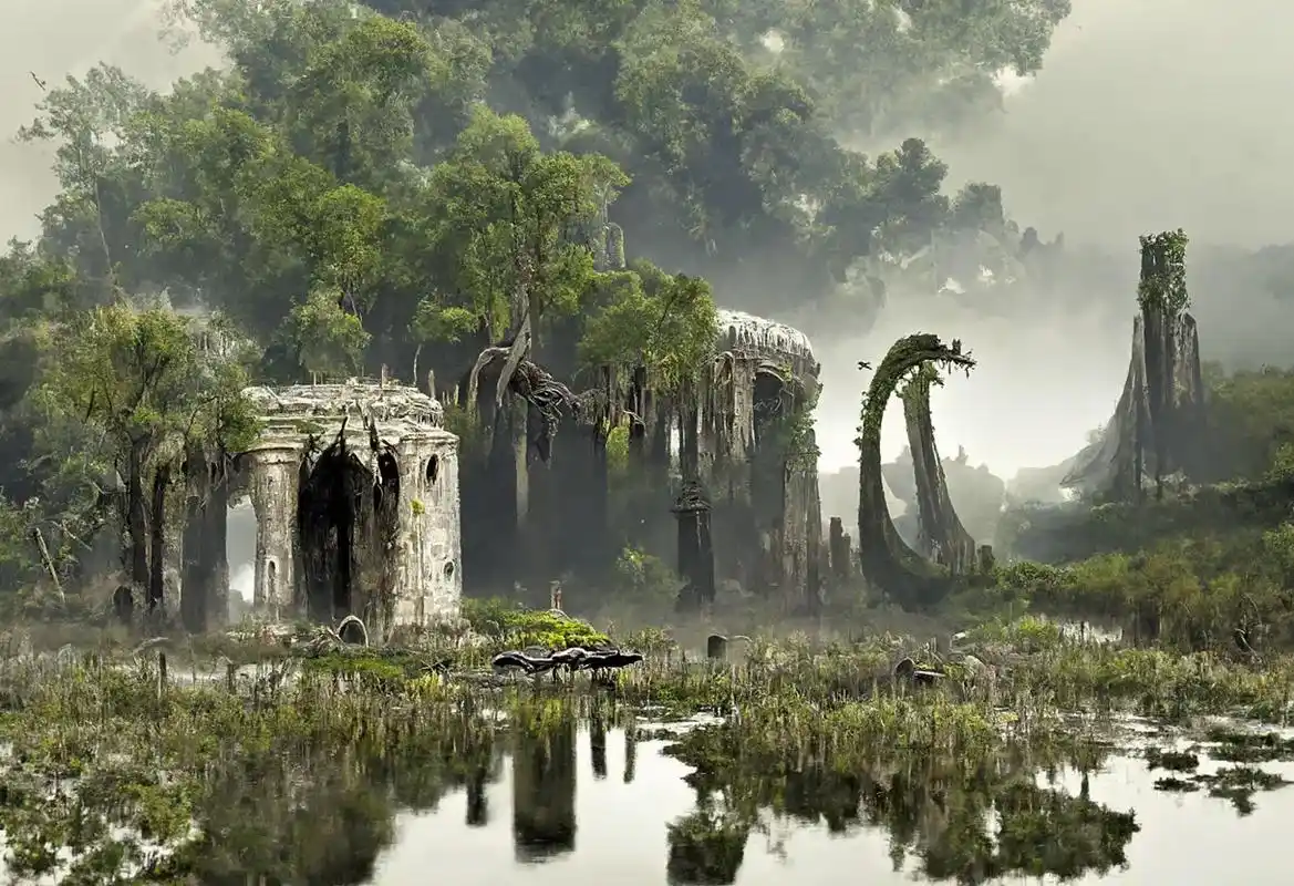 盗墓笔记 是蛇沼鬼城呀.欢迎来到蛇沼鬼城!#盗墓笔记 #壁纸 - 抖音