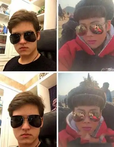 宁静儿子长相帅气照片曝光真是儿子帅出天际妈妈美若天仙