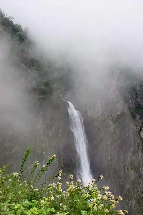 秀峰,瀑布源头,四叠泉,庐山瀑布