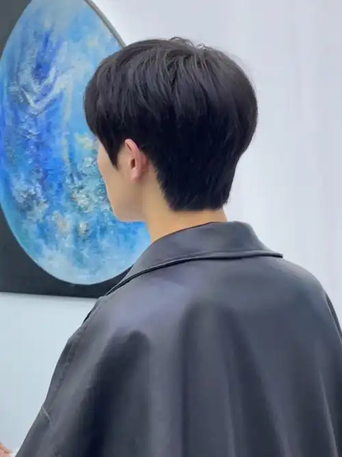 男生后脑勺发型图片_小红书