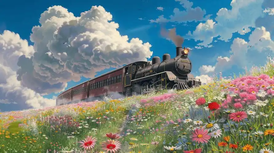 宫崎骏的夏天,这样的壁纸谁不爱!