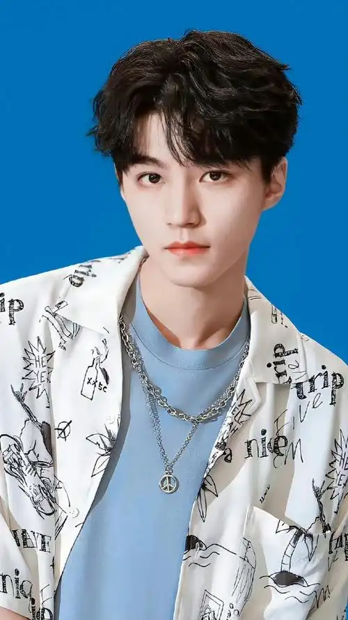 感觉王俊凯上一次弄卷毛发型已经是好久之前的事情了,不同造型不同