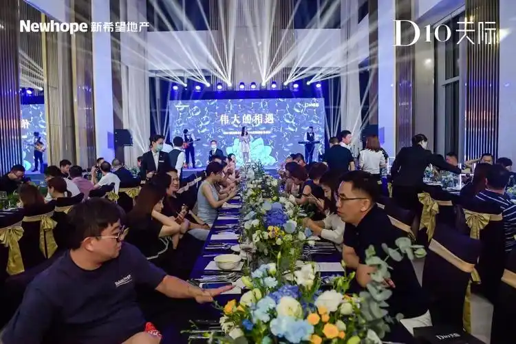 伟大的相遇新希望地产d10天际媒体见面会瞩目盛启