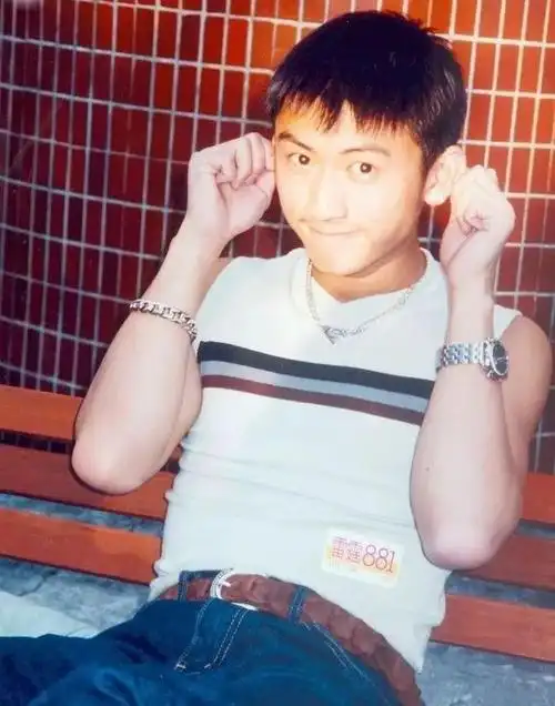 张艺兴追星成功)刘德华,黄日华,翁美玲等李小龙和叶问的合照小时候的