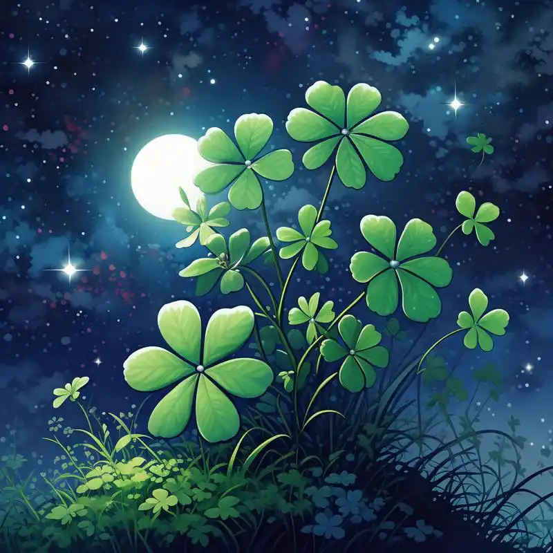 超幸运92四叶草微信头像 哇,这款四叶草微信头像真的太好看啦!