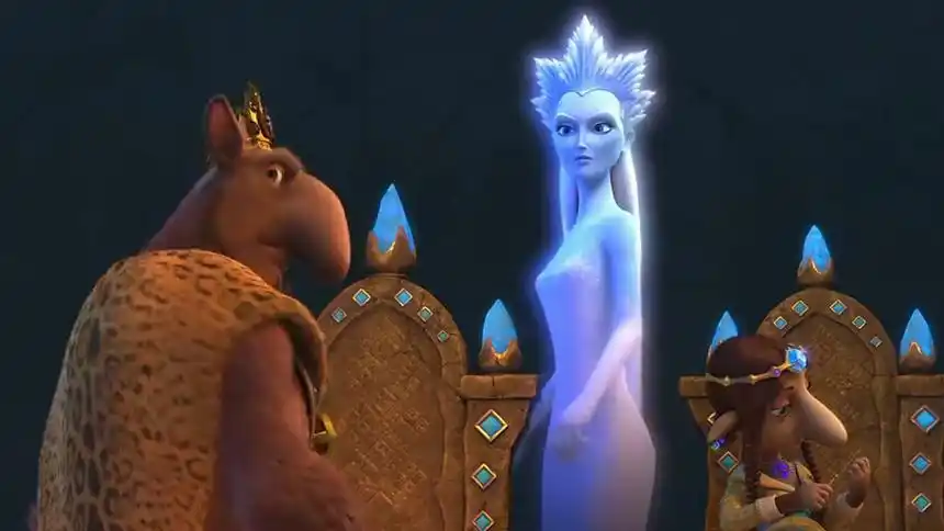 冰雪女王4:魔镜世界:格尔达为救家人和宿敌女巫联手 - 高清视频在线