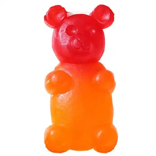 抖音网红巨型超大小熊软糖橡皮糖qq糖950g恶搞糖果零食儿童小礼物