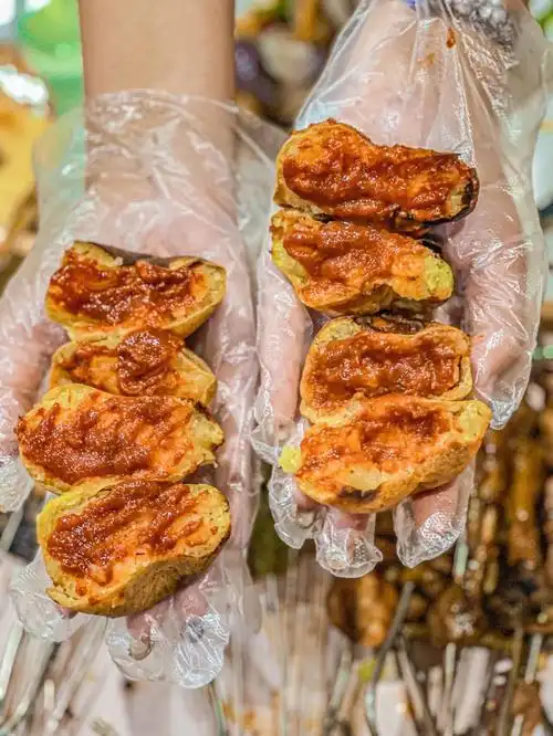 这儿家东北老味炭缸烤串烤土豆08真的绝