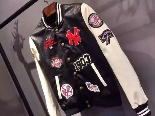 mlb美国棒球服,新款水洗皮衣,专柜厂家*出入专柜无压力