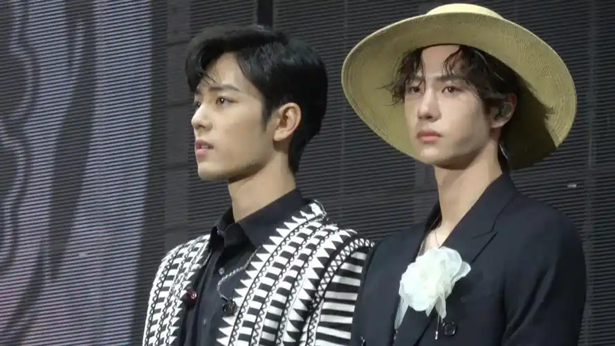 20191102陈情令南京见面会肖战王一博 退场