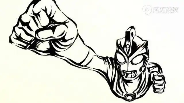 成品来了艾斯奥特曼召唤变身教你怎么用马克笔给他涂色