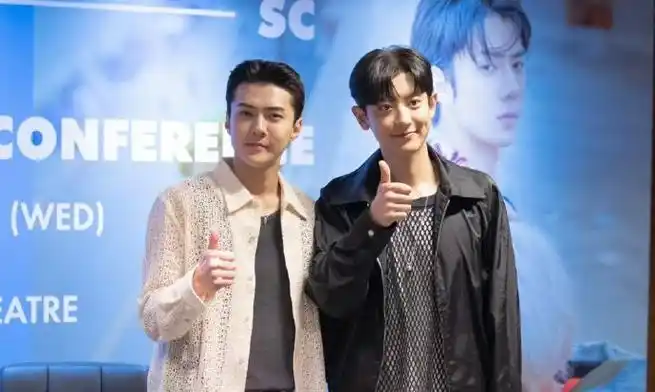 吴世勋朴灿烈活动同框