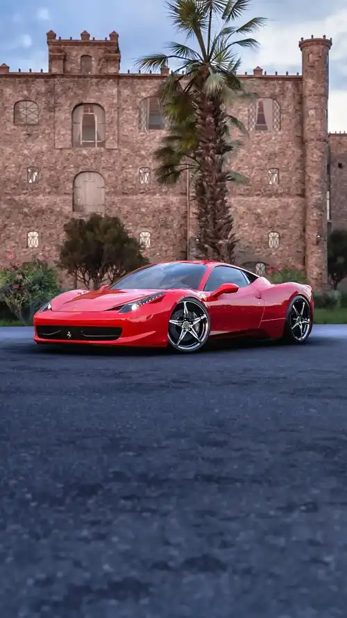 地平线5"法拉利"竖屏拍照合集 #极限竞速地平线5 #地平线 - 抖音