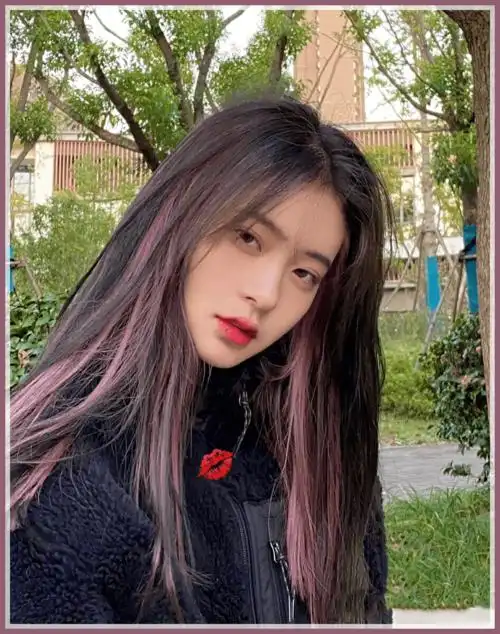 别再染挂耳染了2021年流行的是发带染显白高级又洋气