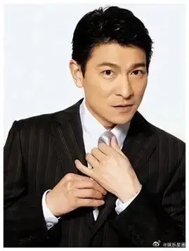 刘德华白西装好帅