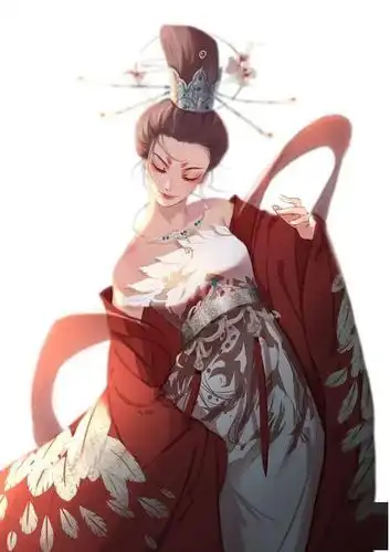 古代女子发髻的名称繁多,如:凌云髻,近香髻,节晕髻,半翻