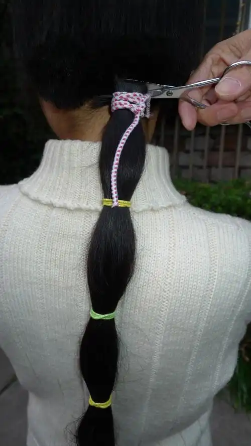 剪下姑娘及地竹节辫过程-上海ww335,336#(13) 新闻_中国长发