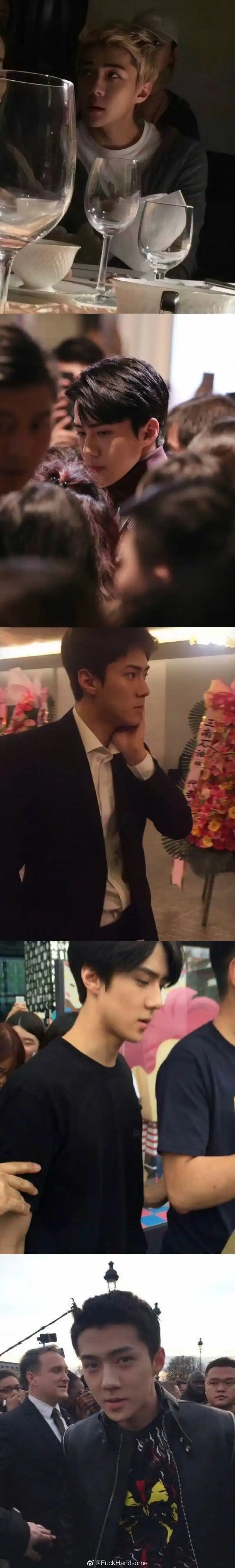 吴世勋生图大合集来袭当之无愧的南韩颜值自尊心