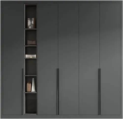 八维木门极简新品—卡利亚系列(深灰色系)