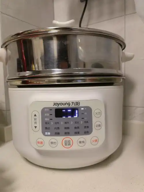九阳电蒸锅c10有预约功能共三层不锈钢