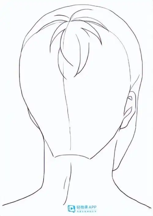 如何画男生发型动漫男生发型画法