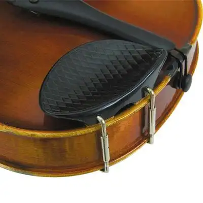 老琴小提琴腮托 黑色塑料防滑即用 迷你 左侧小提琴琴托