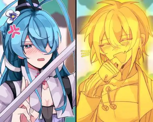 笑的很开心,下一秒被揍飞