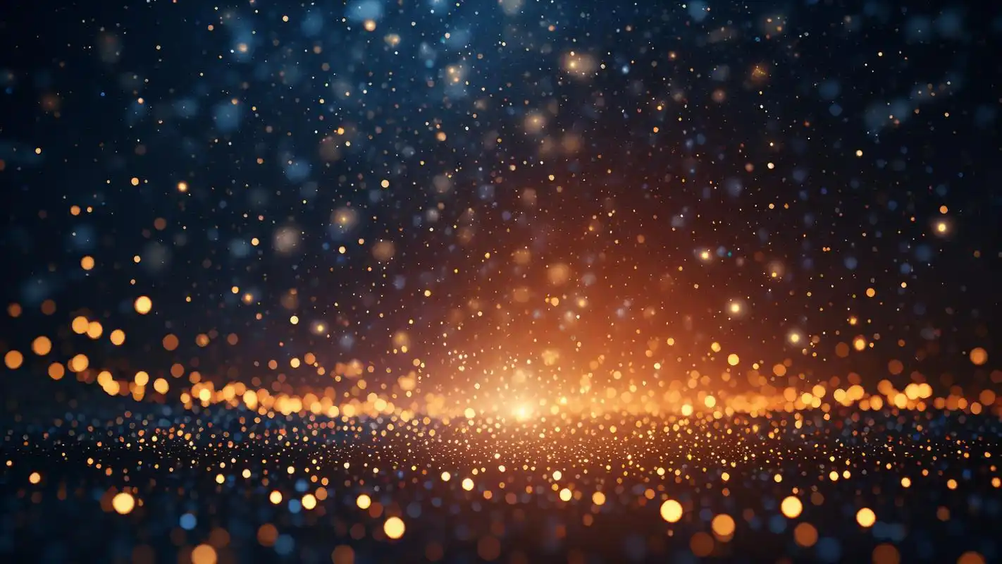 蓝紫色梦幻星空背景图78