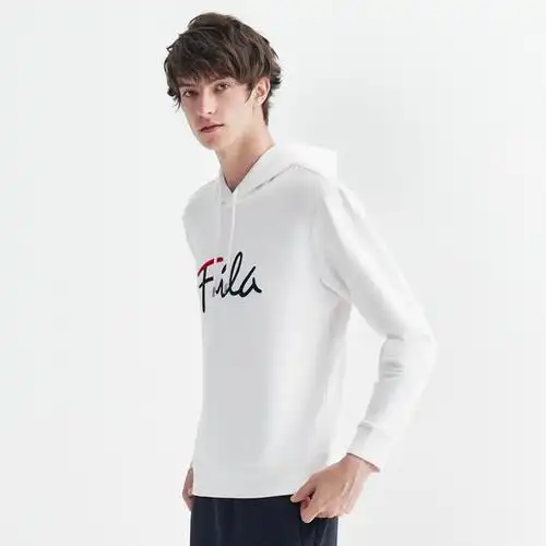 fila 斐乐 男士针织连帽卫衣259元包邮(另有多款)