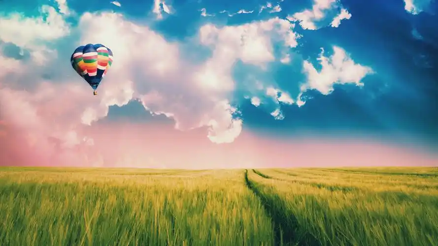 唯美热气球摄影风景图片电脑壁纸高清大图预览1920x1080_风景壁纸下载