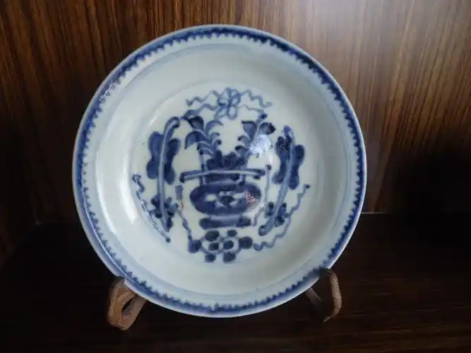 论坛 69 陶瓷瓷器区 69 明清陶器瓷器 69 清三代德化窑青花花篮