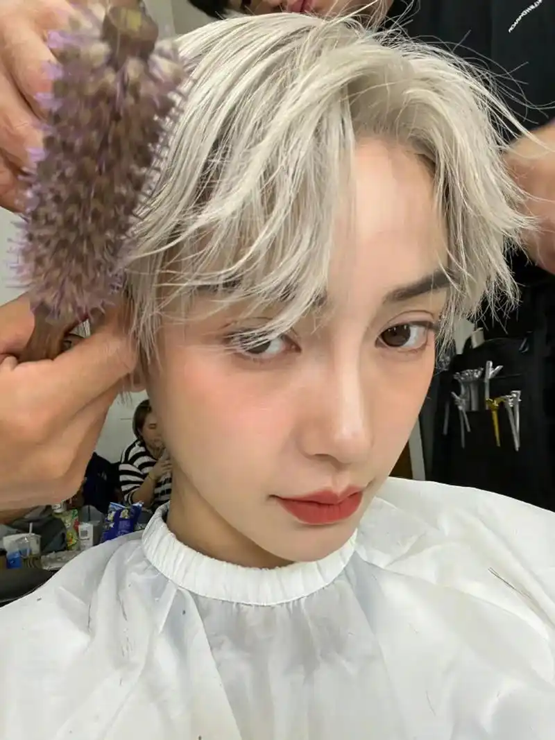 angelababy银色短发 好美好酷! - 抖音