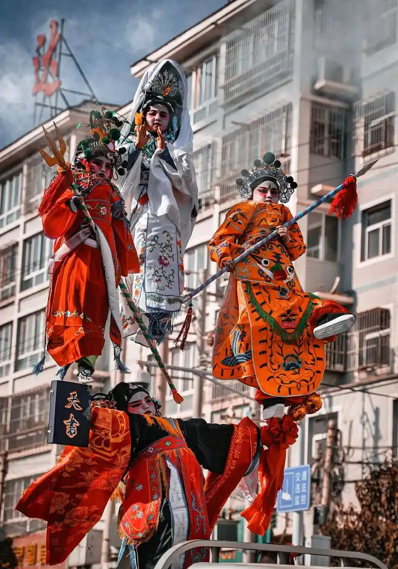 除了传承还可以记录95 #耍社火耍社火  #正月十三传统民俗 - 抖音