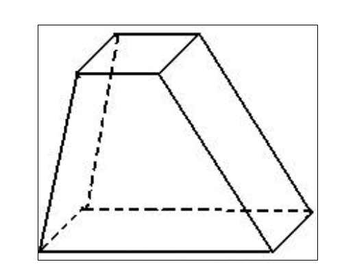 梯形体的侧面积计算公式(不分成四个梯形来算) 规则的和不规则的有