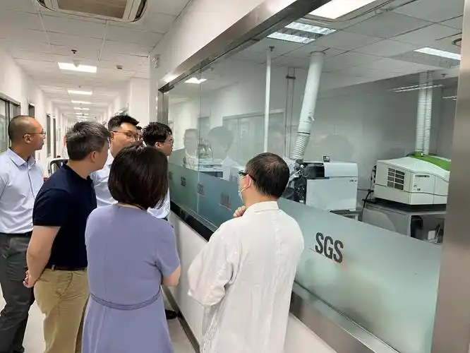 实验室参观 -  sgs生命科学与博瑞策签署战略合作