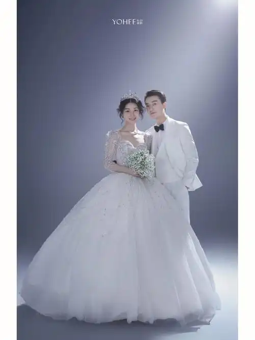 令人心动的室内主纱婚纱照美到心坎的光影