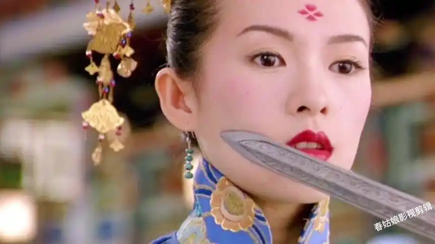 十面埋伏:章子怡古装经典水袖击鼓舞,堪称一绝