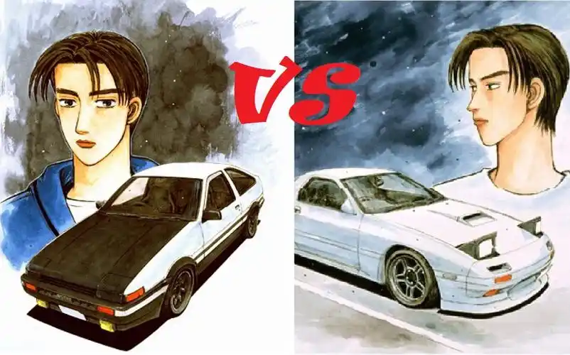 头文字d 经典对决重剪 第四回 第一部最终战 藤原拓海vs高桥凉介