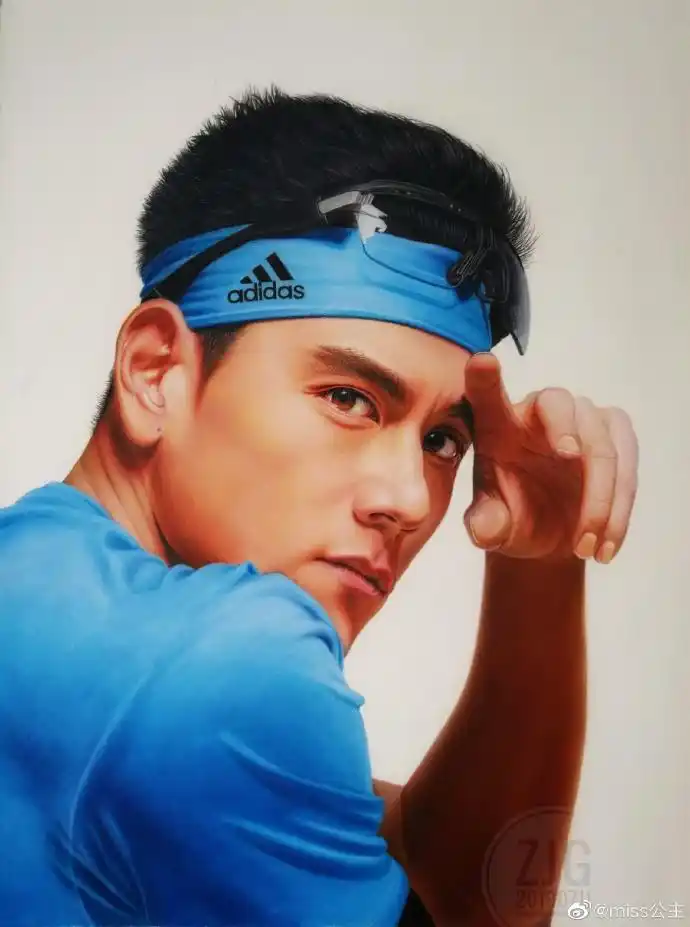 彩铅手绘彭于晏~by@miss公主