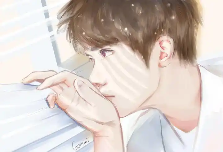 [tfboys][分享]171112 饭绘漫画男主角易烊千玺 白衣少年迷人又清澈