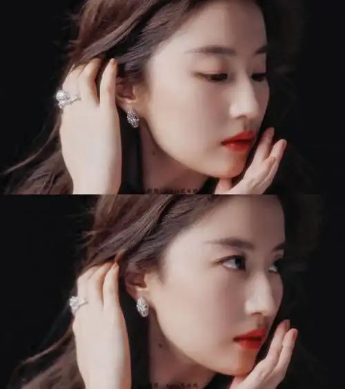 刘亦菲春日繁花大片##嘉人刘亦菲开季封面##刘亦菲新造型好辣