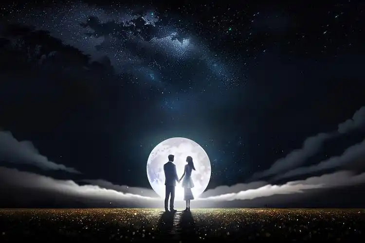 唯美 情侣 夜晚图片_唯美 情侣 夜晚高清图片素材库