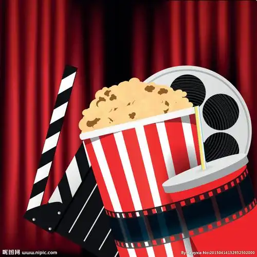 键 词:影视 胶卷 影带 爆米花 3d眼镜 电影海报 手绘 背景 设计 影
