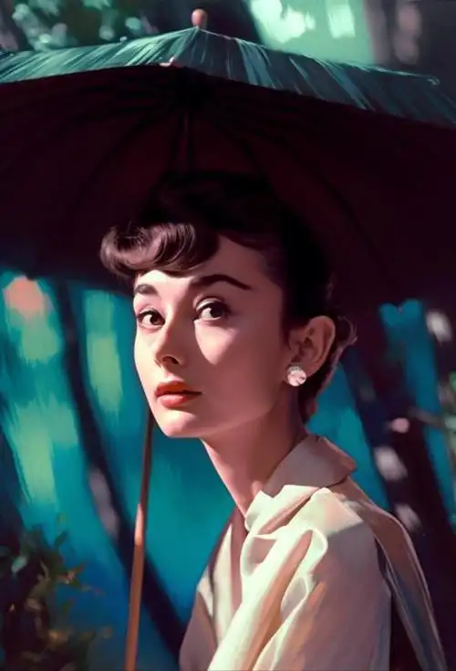 当《罗马假日》中的奥黛丽赫本遇上midjourney ai