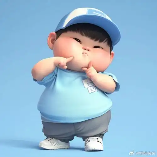 可爱大码嘟嘟男生版头像