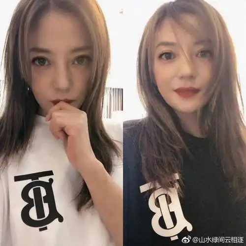 赵薇的美瞳是借戚薇的吗绿眼姨妈唇拍惊悚片穿衣像黑白无常