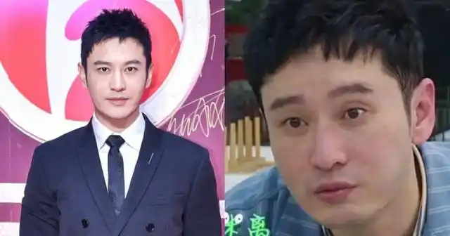 黄晓明热到溶妆现原样,妆前妆后差太多遭耻笑